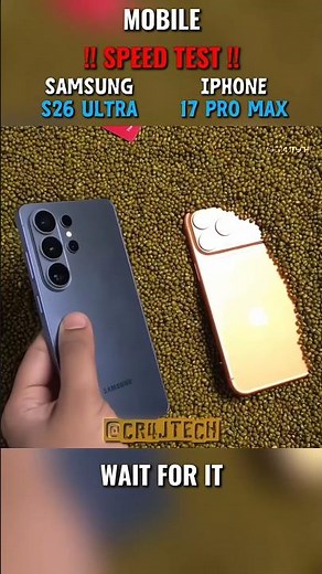 ☠️⚡ IPHONE 17 PRO MAX VS SAMSUNG S26 ULTRA DISPLAY TEST!!