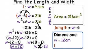 How Do You Solve a Word Problem by Factoring a Quadratic Equation? | Virtual Nerd
