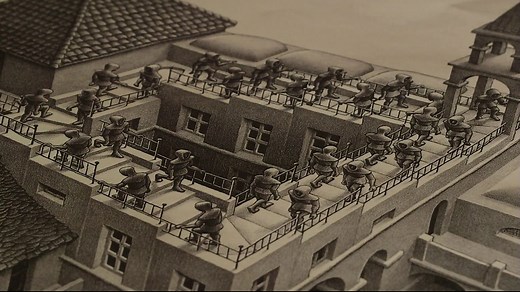 The never-ending staircase