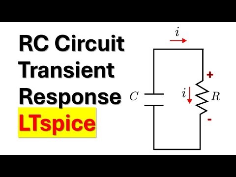 LTspice Tutorial: RC Circuit Time Response Simulation For Non-Zero Initial Conditions