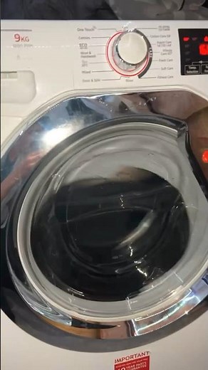 HOOVER EXPLODES ON GLASS #washingmachine #explode