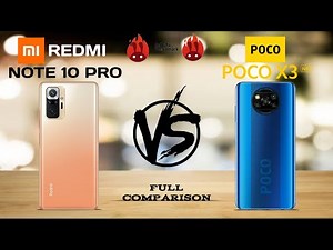 Redmi Note 10 Pro vs Poco X3 NFC | Full Specs Comparison