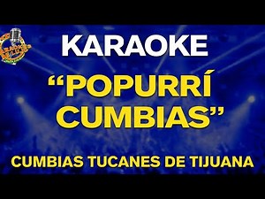 Karaoke Popurrí Cumbias de Los Tucanes de Tijuana | Karaoke Regional Mexicano con Letra