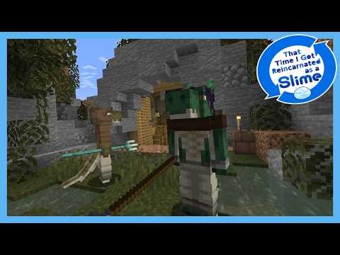 THATS A NEW LIZARDMAN CAVE! Minecraft That Time I Got Reincarnated As A Slime Mod Episode 6