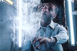 Key Glock Sits on a Throne in New ''Russian Cream'' Video