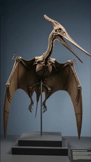 Pterodactyl – The Winged Ruler of the Skies #fossils #history #