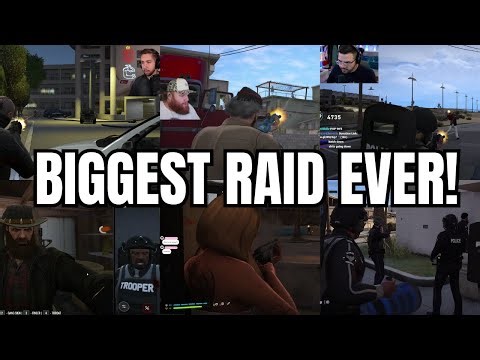 CG x BBMC Wipe 40+ Cops & DEFEND the Biggest Ever Raid on Prodigy (Multiple POVs)