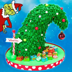 1.7K reactions · 340 shares | Grinch Christmas Tree Cake! Learn how to make it here: https://youtu.be/K7FqM-w_KaA | Cookies Cupcakes and Cardio | Facebook