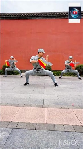 Chinese three people amazing sword practice ⚔️😱🤸#shorts #action #trending