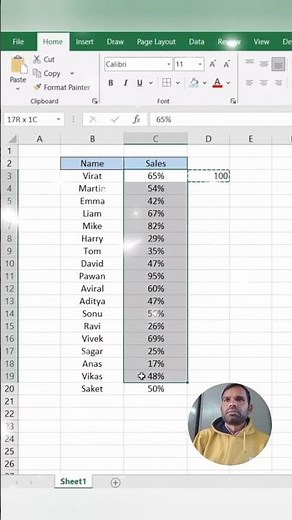 Remove percentage in Excel #exceltricks #exceltips #exceltutorial #explorar