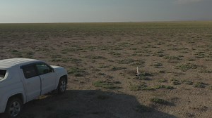 Rocket crash site - Free Stock Video