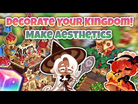 How To DECORATE Your Kingdom *GUIDE* Cookie Run Kingdom Aesthetics - November 2021