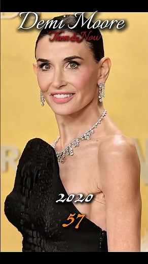 Demi Moore THEN and NOW Transformation