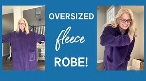 Watch Oversized thick fleece robe! on Amazon Live