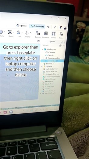 how to delete baseplate in roblox studio #music #love #nostalgia
