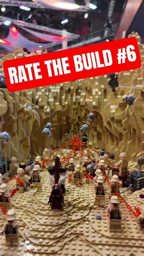 A LEGO Indiana Jones Desert Temple ⚔️ | Rate the Build #6