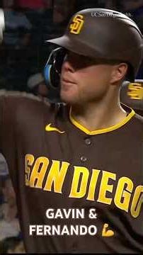 Gavin and Fernando go yard! #homerun #mlb #baseball #padres