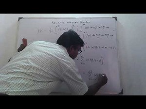 Fourier integral theorem
