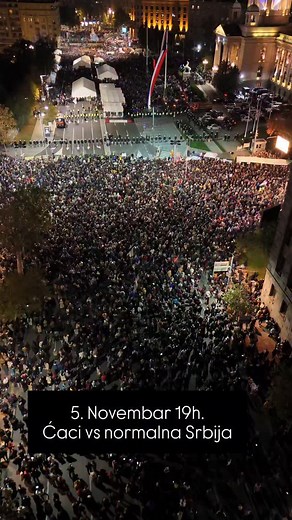 145K views · 3K reactions | 5. Novembar 19h. Ćaci vs normalna Srbija | Eko straža | Facebook