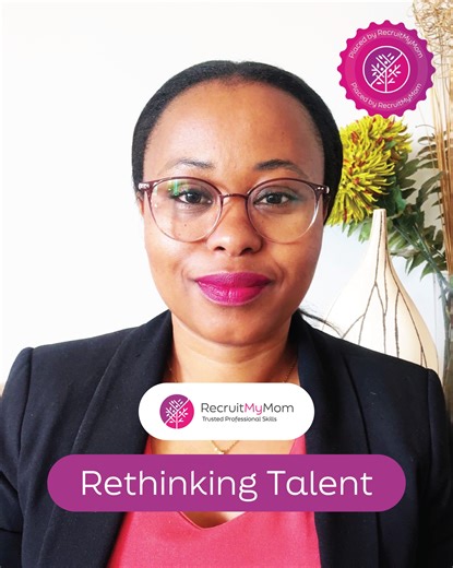 Exceptional leadership comes in many forms. Meet an Executive Manager who's journey redefines what leadership brilliance looks like. Ready to take the next step in your career? Let’s help you find the role that’s right for you: https://www.recruitmymom.co.za/skilled-moms #RecruitMyMom #NotWhatYouThink #WomensMonth #FlexibleWork | RecruitMyMom.co.za
