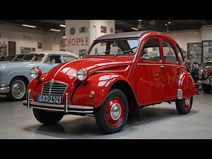 “1947 Citroën 2CV Red | Legendary Classic Car That Changed French Automotive History”