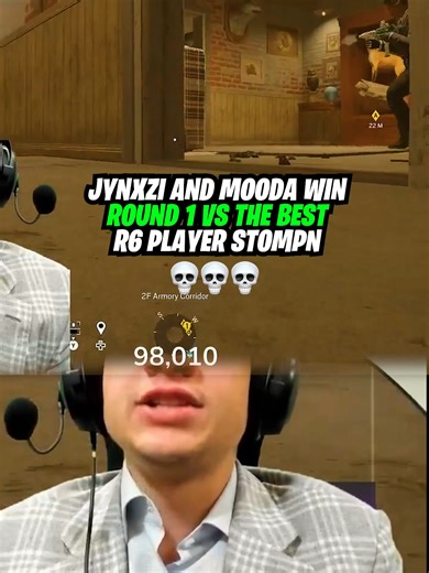 Jynxzi And Mooda Win Round 1 Vs The Best R6 Player Stompn 👀😳 #jynxziclips #r6 #jynxzifunnymoments #viralvideo #fyp @jynxziontwitch