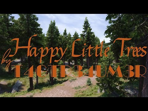 Happy Little Trees | Best Skyrim Tree Mod