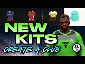FC 24: NEW CREATE A CLUB KITS