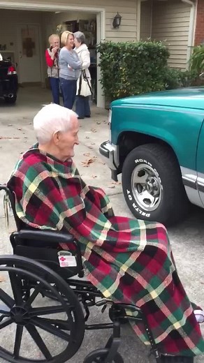 Part 2 - Papa seeing his truck for the first time in 2 years. #EndAlz #endalzhemiers #family #blessed #missyou always