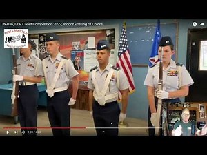 Civil Air Patrol Competitive Colors Post and Retrieve