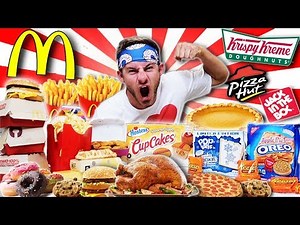 THE ULTIMATE FAST FOOD THANKSGIVING CHEAT DAY! (25,000+ CALORIES)