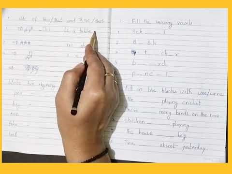 For class UKG English worksheets with different practice questions#video#trending#english#education