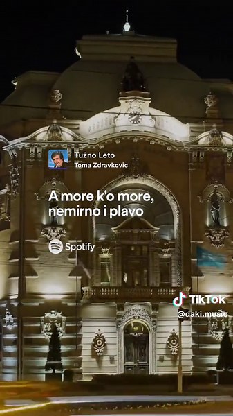 Tuzno Leto - Toma Zdravkovic: Muzika Koja Dirne Srce