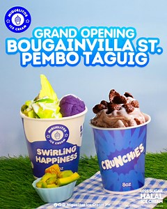 🎉 Taguig, ready na ba kayo? Miguelitos Ice Cream is now open at Sampaguita cor. Bougainvilla St., Pembo! Treat yourself to our creamy Avocado 🥑 and Crunchies 🍪 — perfect for every mood! Drop by today and celebrate with us! See you there! 🤩 #MiguelitosIceCreamPH #miguelitosicecream #swirlinghappiness #icecream | Miguelitos Ice Cream Philippines
