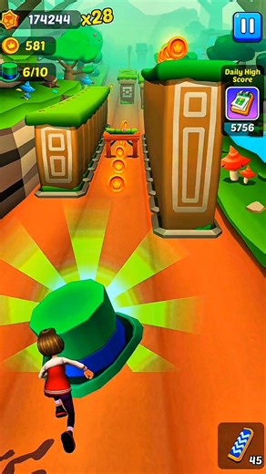 Subway princess runner |All best funny fails and fallscompilation#shorts #gaming