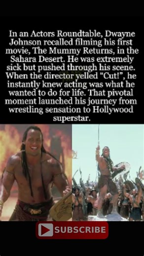 The Rock Reveals His ‘Sick’ Big Break Moment That Sparked a Hollywood Career #DwayneJohnson #viral