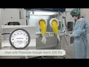 Isoclean® Healthcare Platform Isolator | HPI-G3 Manual Pressure Test 3 | Esco Pharma