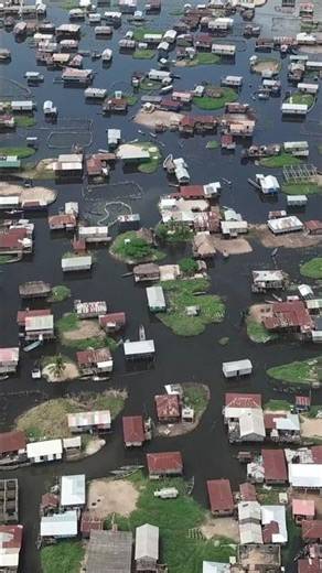 Ganvié often called the “Venice of Africa - Benin