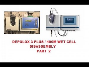 Part 2 Disasembly Depolox 3 Plus / 400M Membrane and electrode replacement