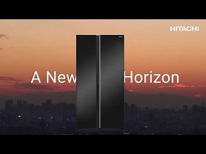 Hitachi Skyline Side by Side Standard Refrigerator | A New Horizon in The Art of Preserving Flavour