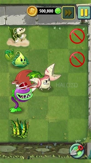 PvZ 2 - Four Cell Attack - Chomper Plant & Other Plants Vs Fat Weasel Zombies #shorts