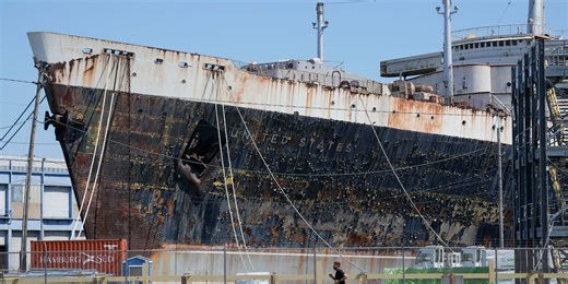 Historic ocean liner could soon become the world’s largest artificial reef