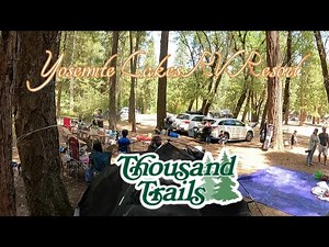 Family Camping at Yosemite Lake RV Resort