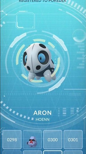 Aron Rock / Steel (Iron Armor Pokémon)