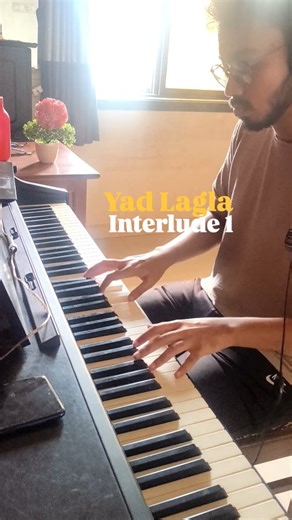 sam on Instagram: "💡 The original melodies were recorded with a full 66-piece Symphony Orchestra in Hollywood LA. 🎶 Yad Lagla (Interlude 1) by Ajay-Atul. #sairat #piano #marathimusic #pianocover"