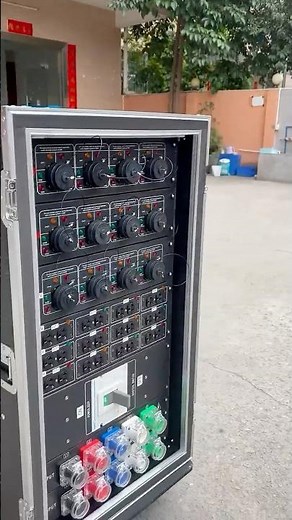 Professional Stage Power Distribution Cabinet for Lighting & Event Control
