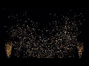Golden Confetti Party Popper Explosions Stock Motion Graphics