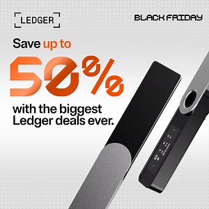 11K views | Black Friday: Get the best deals on the most secure way to buy, swap, stake and manage your crypto with Ledger. While stocks last, T&Cs apply | Ledger | Facebook