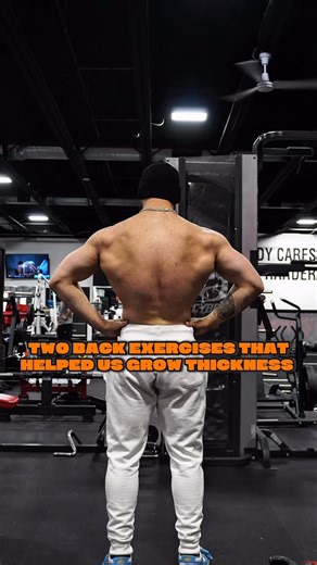 Ttg Johnsons on Instagram: "Two Back Exercises That Helped Us Grow Thickness • @legion (Code TTG) @momentus.apparel (Code TTG) @teampersonalrecord (Code TTG) @calai.app (Code TTG) • #fitness #workout #gym #fitlife #back"