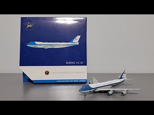 Gemini Jets 1:400 Boeing VC-25 Air Force One [28000] Model Review (2023 release)